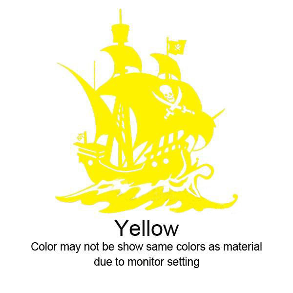 Sweet Pirate Ship Wall Decal