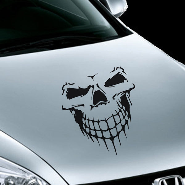 Sweet Skull Face Car Decal