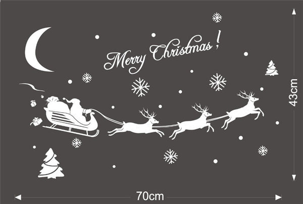 Santa Reindeer Christmas Decoration Decor