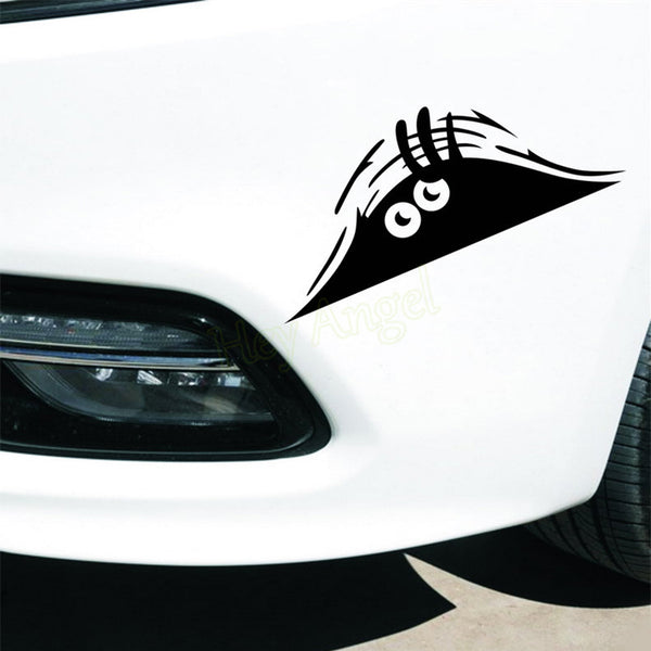 Funny Peeking Monster Decal