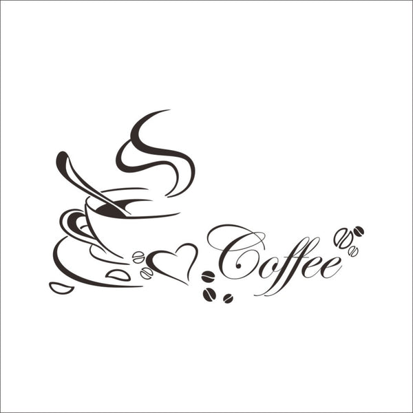 Coffee Love Wall Decal