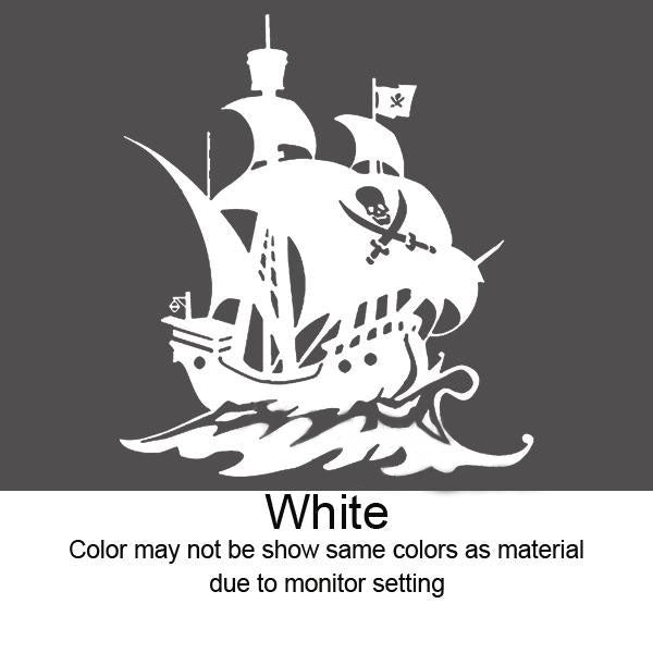 Sweet Pirate Ship Wall Decal