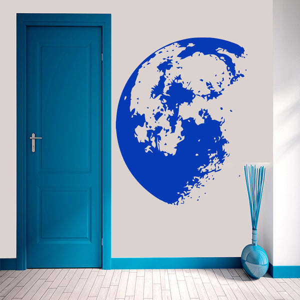 Cool Moon Wall Decal