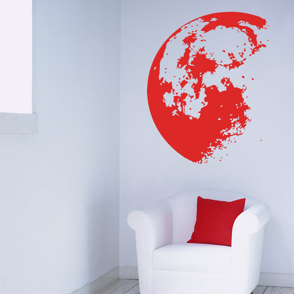 Cool Moon Wall Decal