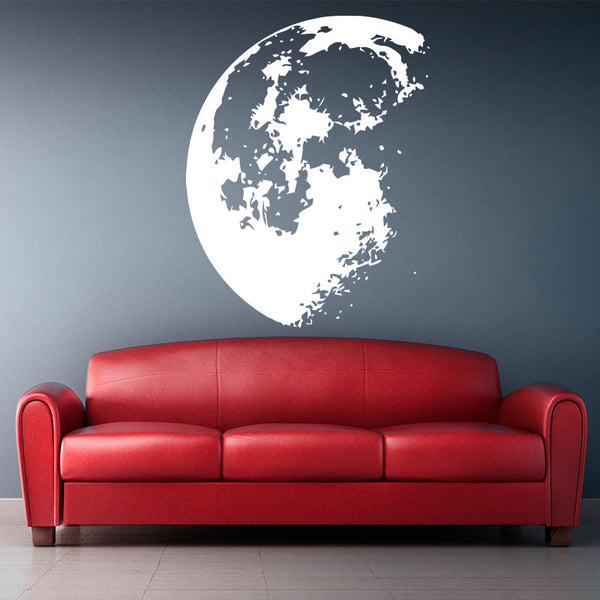 Cool Moon Wall Decal