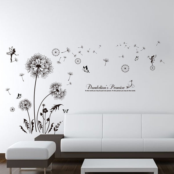 Dandelion Fairies Wall Decal