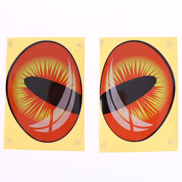 3D Reflective Cat Eyes Decals