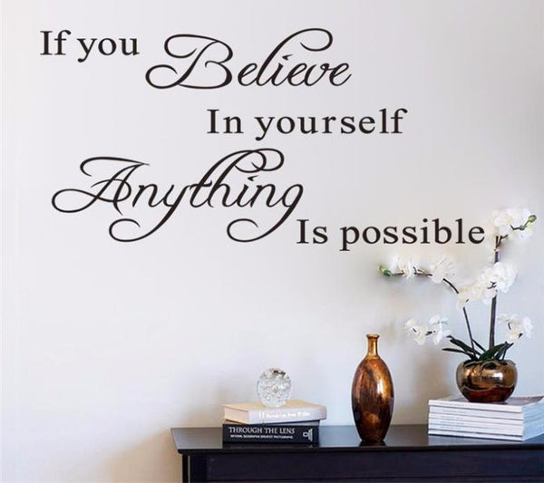 "Believe In Yourself" Wall Decor