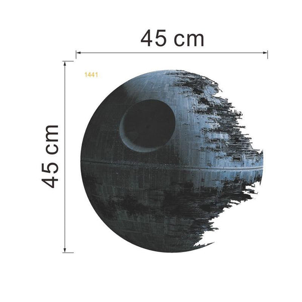 STAR WARS 3D DEATH STAR WALL DECAL – LIMITED EDITION