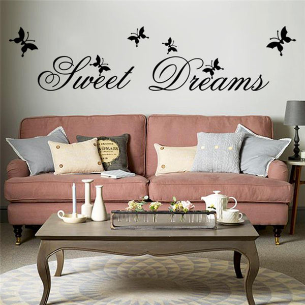 Sweet Dreams Quote Decal