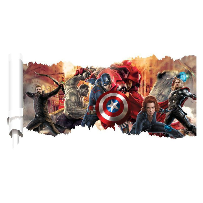 3D Avengers Wall Decal – EXTREMELY LIMITED