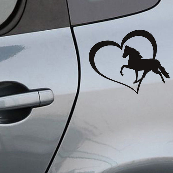 Beautiful Horse Heart Decal - Buy 1 Get 1 FREE