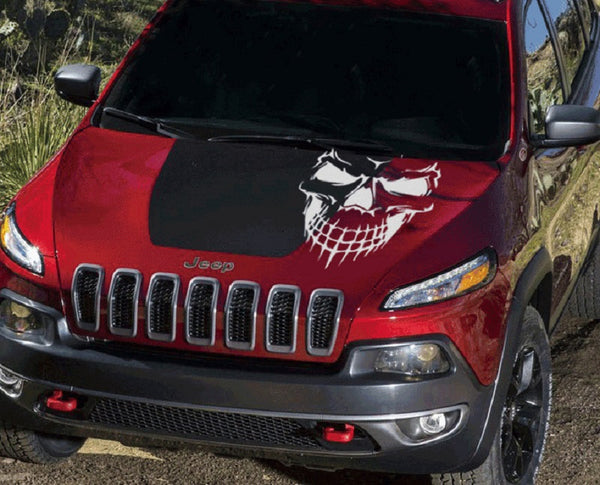 Sweet Skull Face Car Decal