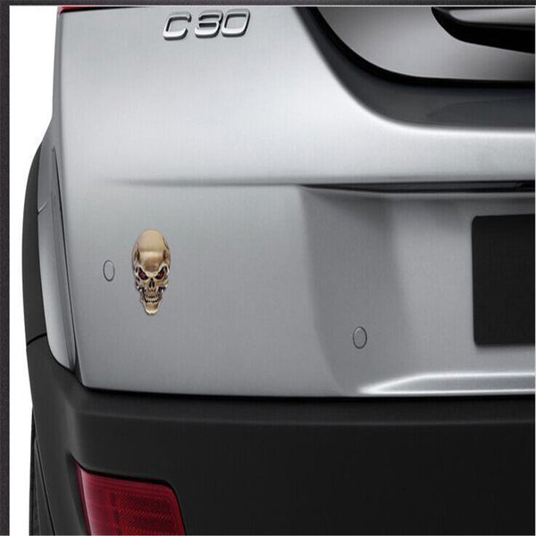 Sweet 3D Skull Styling Decal