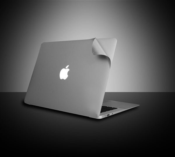 Silver Skins Protective Decal For MacBook