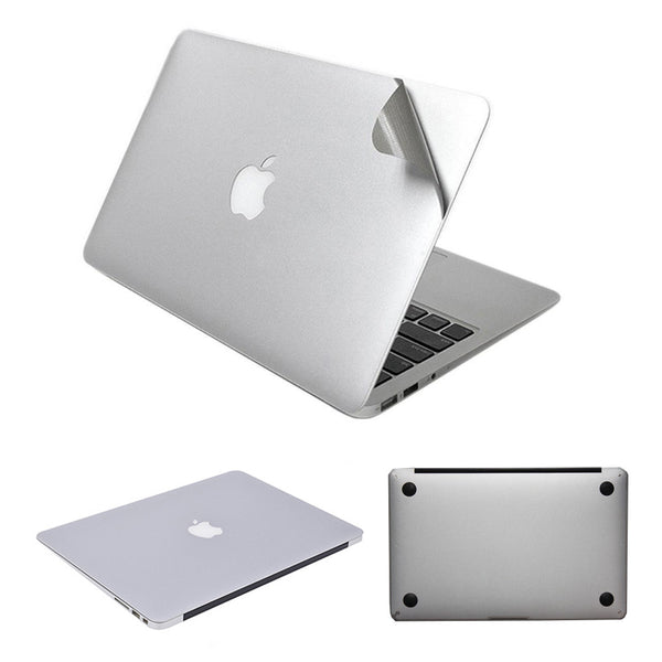 Silver Skins Protective Decal For MacBook