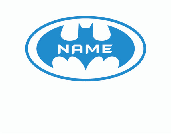 Personalized Batman Decal