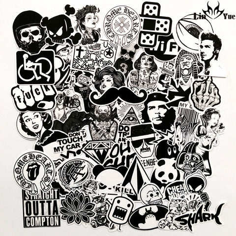 60 Mixed Graffiti Decals - EXTREMELY LIMITED!