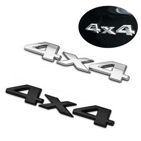 4x4 Four Wheel Drive Emblem Decal