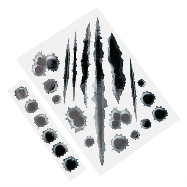 Vivid 3D Bullet Hole Decals