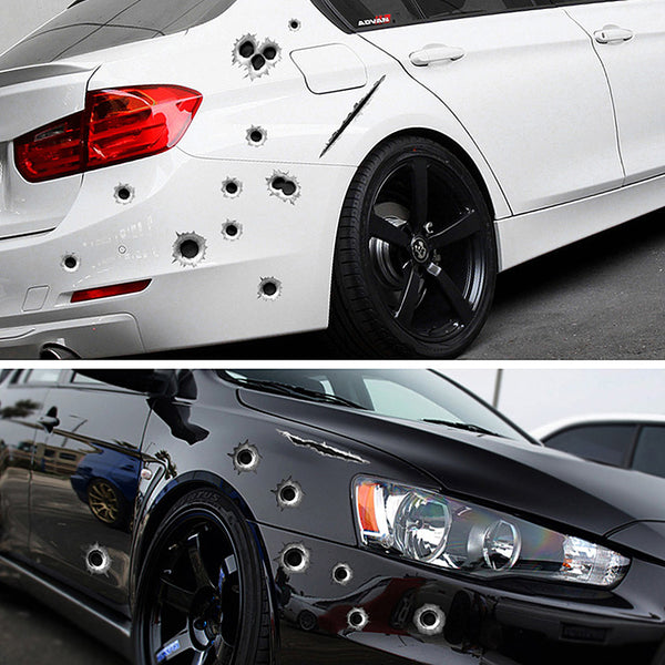 Vivid 3D Bullet Hole Decals
