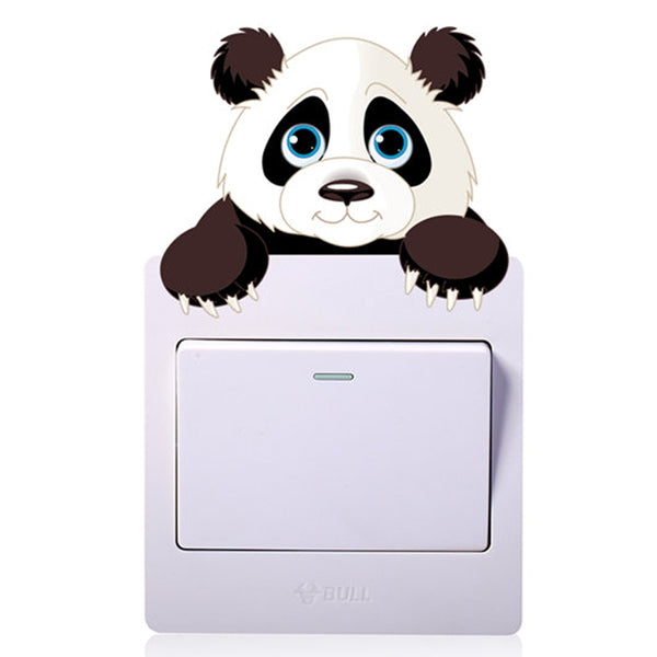 Cute Animals Light Switch Decal for Kids