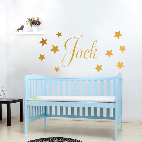 Personalized Stars Wall Decor