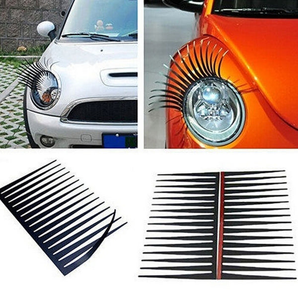 3D Charming Fake Eye Lash Car Decal