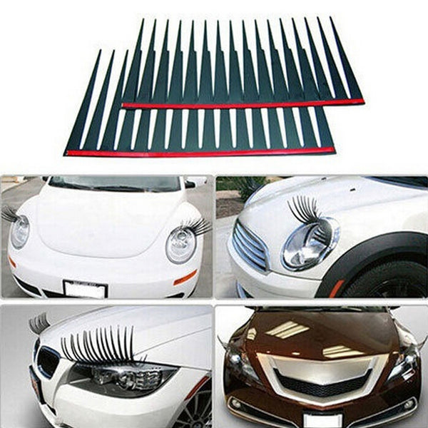 3D Charming Fake Eye Lash Car Decal