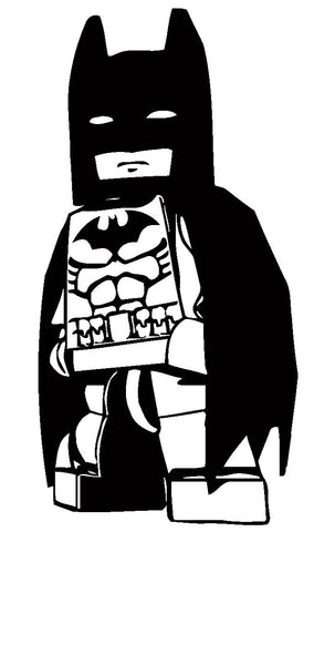 Lego Batman Superhero Wall Decal