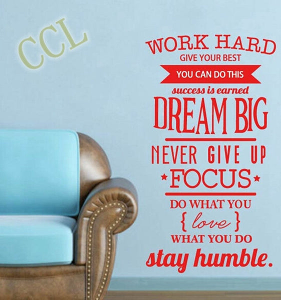 Dream Big Inspirational Message