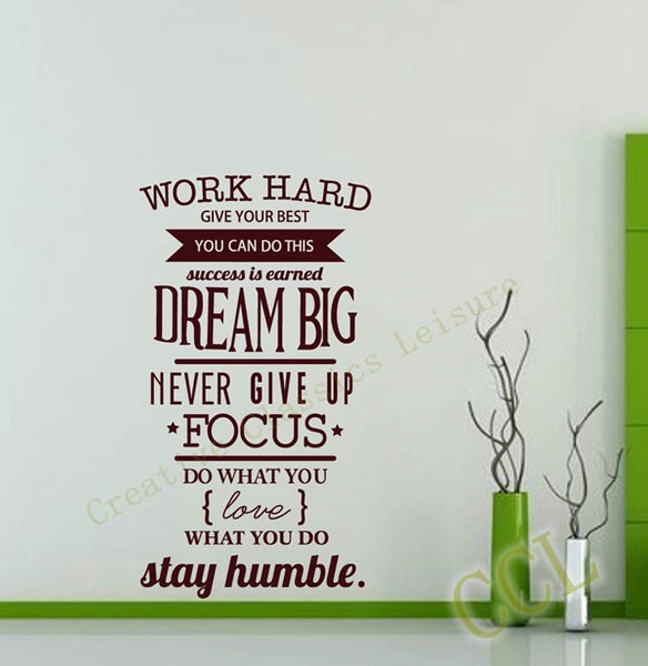 Dream Big Inspirational Message