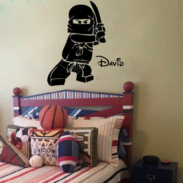 Personalized Ninjago Lego Wall Decor