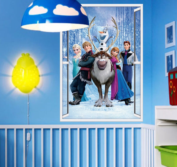 Amazing Frozen Group Wall Decor