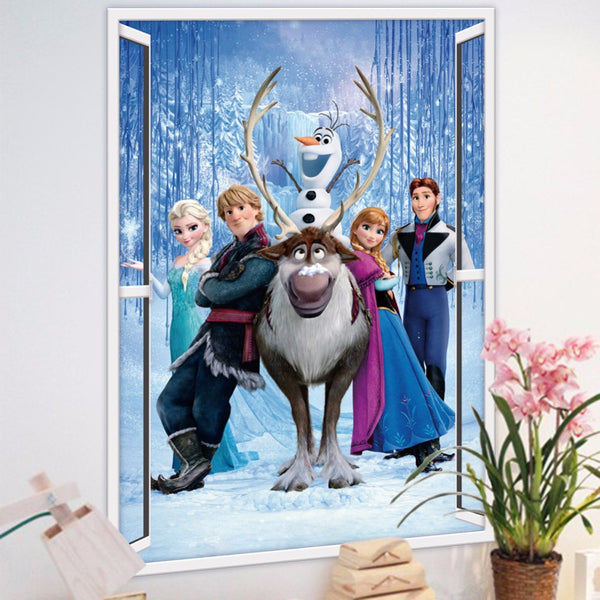 Amazing Frozen Group Wall Decor