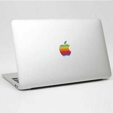 Rainbow Logo for MacBook Protector Decal