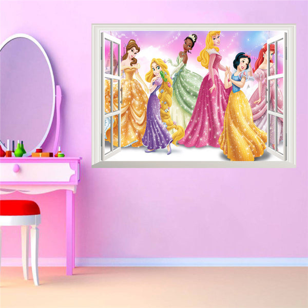 Princess Window Wall Decal - Special Edition