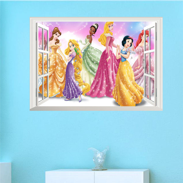 Princess Window Wall Decal - Special Edition