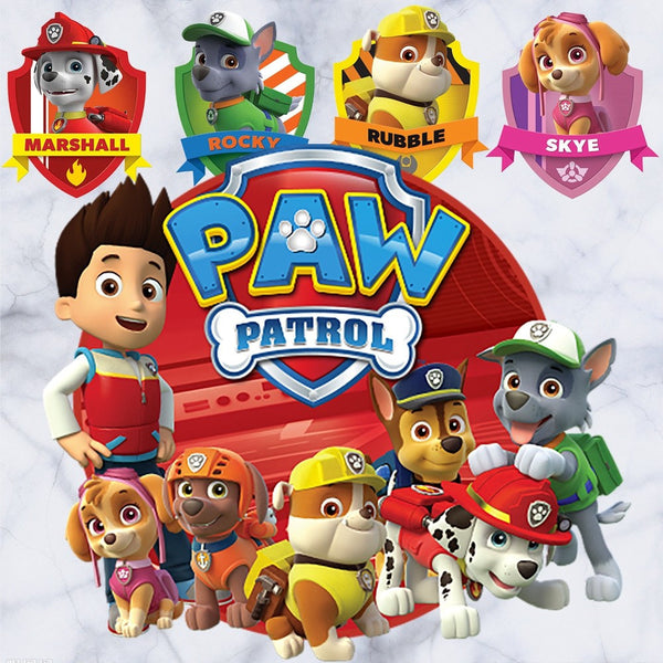 PAW PATROL WALL DECALS