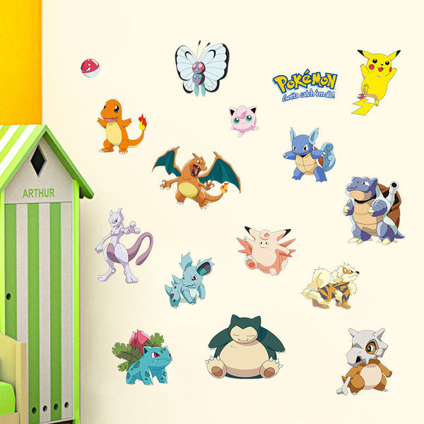 3D Pokemon Wall Decals - Limited Edition B