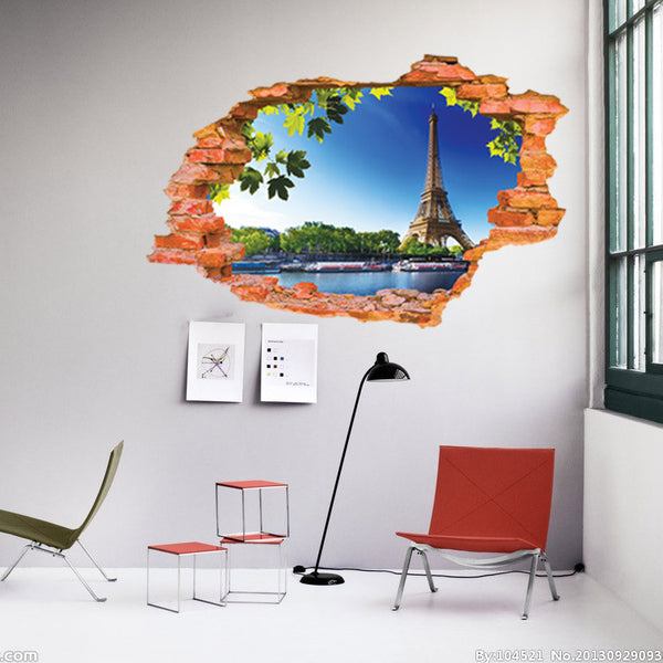 SCENIC 3D WALL DECALS - Collection A