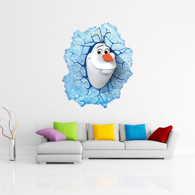 Frozen Wall Decals – Olaf Through Window