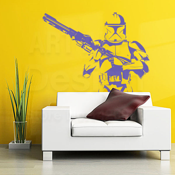 SWEET Imperial Stormtrooper Wall Decal