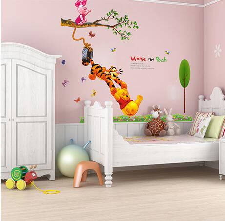 Pooh Tigger Tree Wall Decal