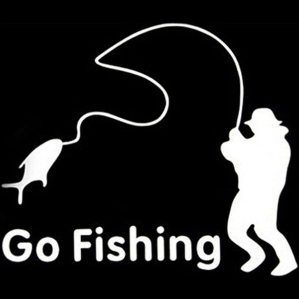 Go Fishing Decal