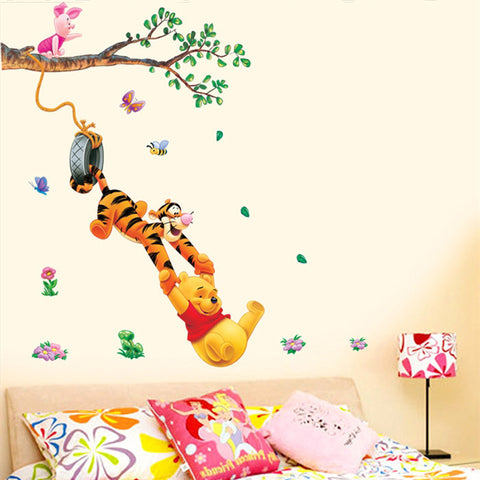 Pooh Tigger Tree Wall Decal