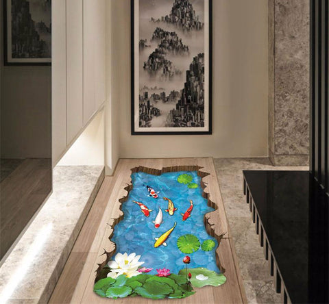 Sweet 3D Koi Pond Decal - Special Edition