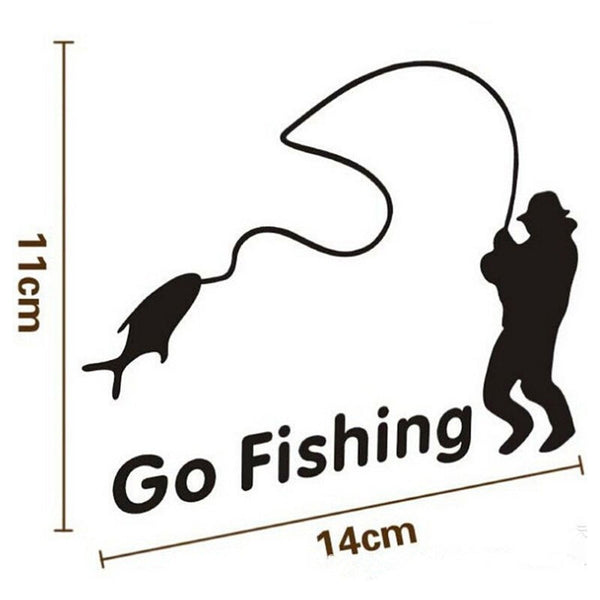 Go Fishing Decal