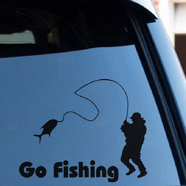 Go Fishing Decal