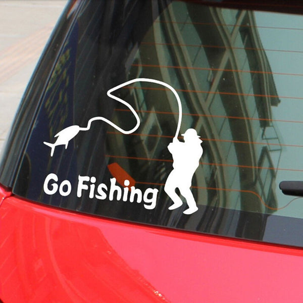 Go Fishing Decal